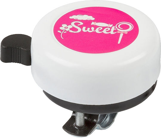 M-Wave Παιδικό Κουδούνι Ποδηλάτου Λευκό Sweet