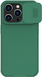 Nillkin Camshield Pro Umschlag Rückseite Kunststoff Deep Green (iPhone 14 Pro)