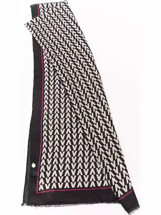 Fragola Damen Schal Schwarz