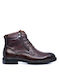 JK London Men's Military Boots Brown