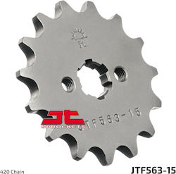 JT Sprockets Front Sprocket 15 Teeth for Suzuki RV 50