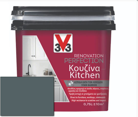 V33 Renovation Perfection Kitchen Farbe Anthracite Satin 75ml 118044