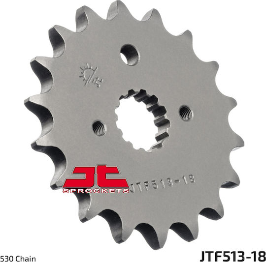 JT Sprockets Γρανάζι Μπροστά 18 Δοντιών για Suzuki GSF 1250 Bandit 2007-2012