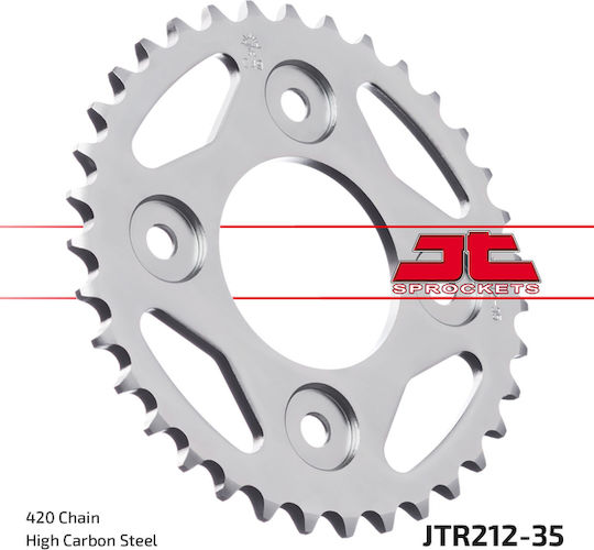 JT Sprockets Hinteres Ritzel 35 Zähne für Honda ANF 125 Innova / ANF 125 Innova Injection