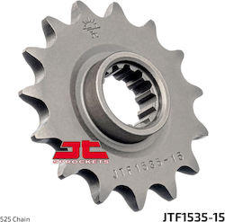 JT Sprockets Front Sprocket 15 Teeth for Kawasaki Ninja ZX - 6 R 1998-2001