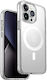 Uniq LifePro Xtreme Magclick Umschlag Rückseite Silikon Frost Clear (iPhone 14 Pro)