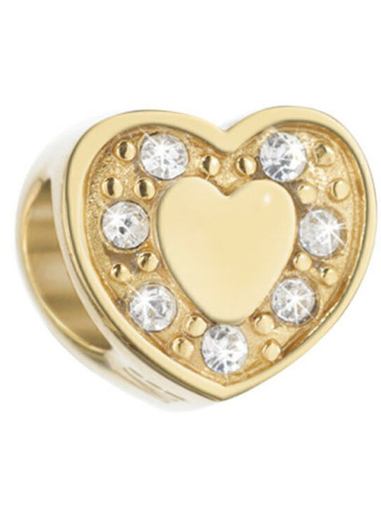 Morellato Кремъст Сърце от Златно Стомана