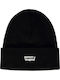 Beanie Männer Beanie Gestrickt in Schwarz Farbe