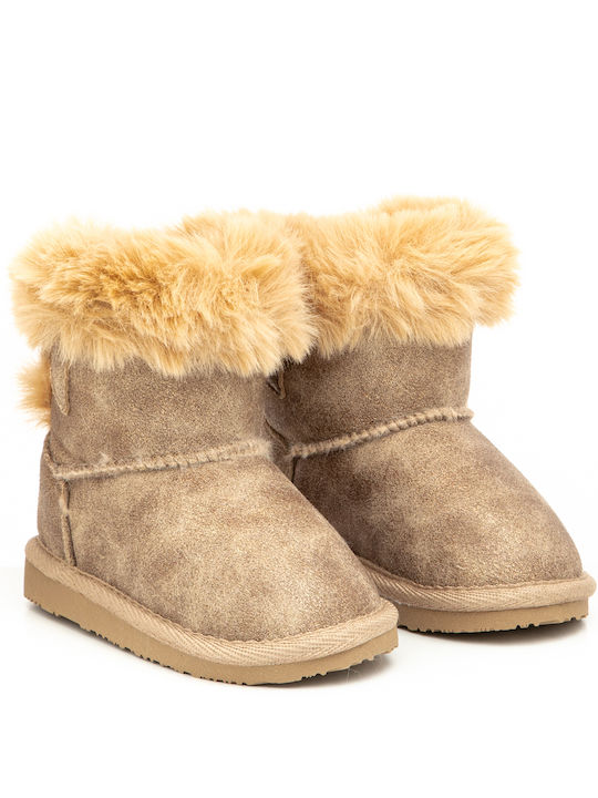 Girl's fur booties Conguitos MIS14095 TAOOPE BOOTAKI