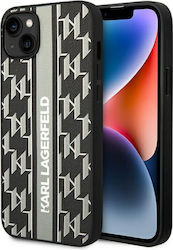 Karl Lagerfeld Monogram Stripe Сив (iPhone 14 Plus)