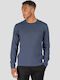 Langarm-Pullover Dark Denim