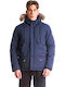 Χειμωνιάτικο Μπουφάν Puffer Navy Μπλε