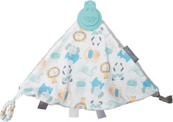 Cheeky Chompers Babytuch Trösterchen Cheeky Chompers Animals White