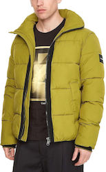 Calvin Klein Men's Winter Puffer Jacket Green