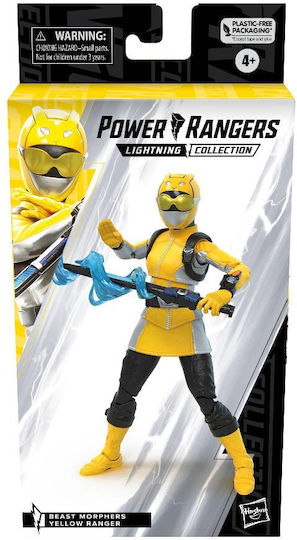 Φigură de acțiune Power Rangers Beast Morphers Yellow pentru copii de 4+ ani ani 15cm cm