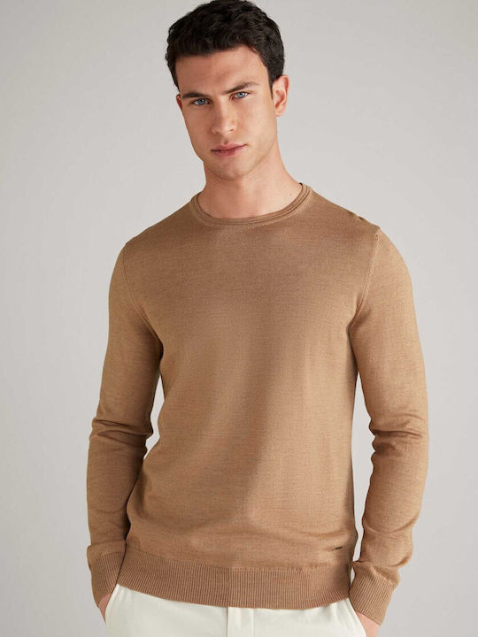Joop! Denny Πουλόβερ Μακρυμάνικο dark beige