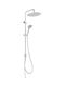 Karag Wizard Pro Shower Column with Mixer 127cm Silver