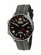U-Boat Capsoil Doppiotempo SS Ανδρικό Ρολόι 45mm Μπαταρίας με Μαύρο Καουτσούκ Λουράκι