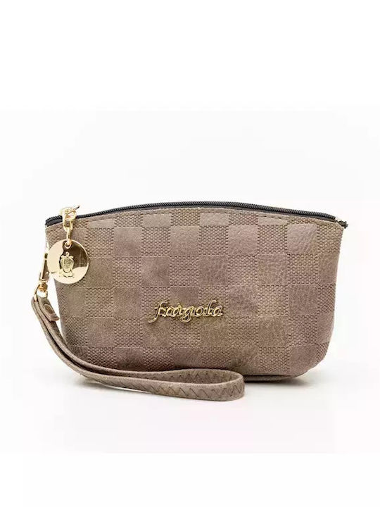 Fragola Damen Necessaire Apricot 16cm