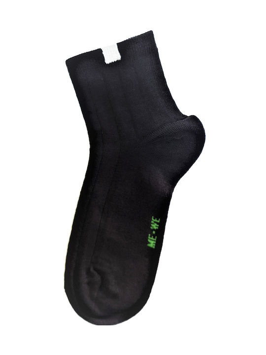 ME-WE Women's Socks Black