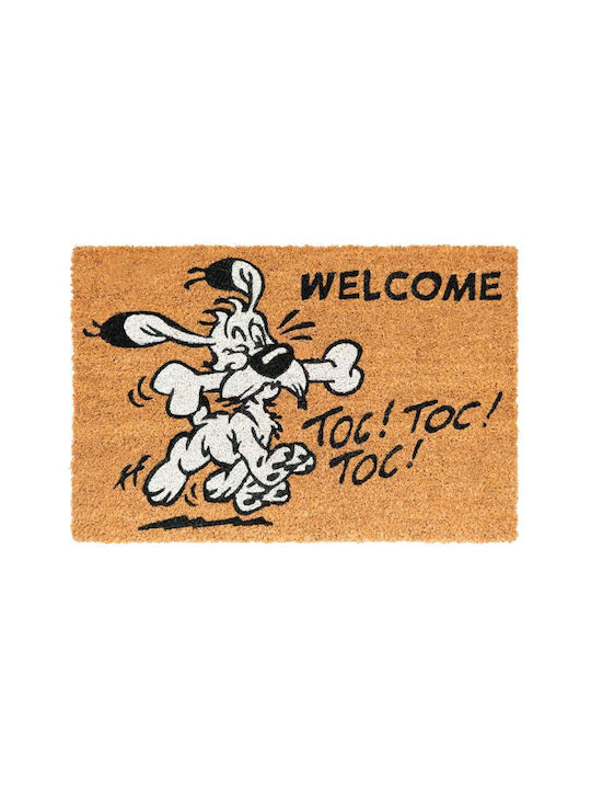 Grupo Erik Coconut Fiber Doormat Asterix Intefix Beige 40x60cm