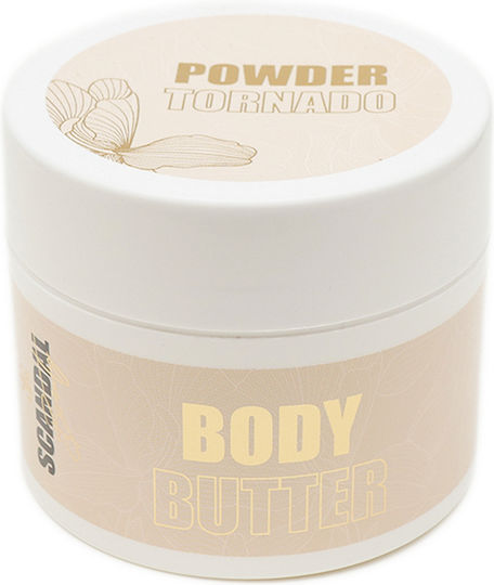 Scandal Beauty Powder Tornado Moisturizing Body Butter with Shea Butter for All Skin Types 200ml