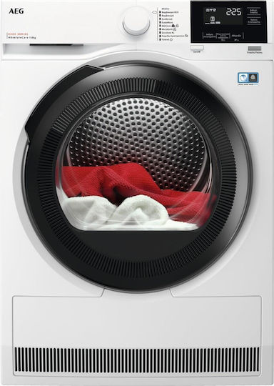 AEG TR818A4G Στεγνωτήριο 8kg με Αντλία Θερμότητας