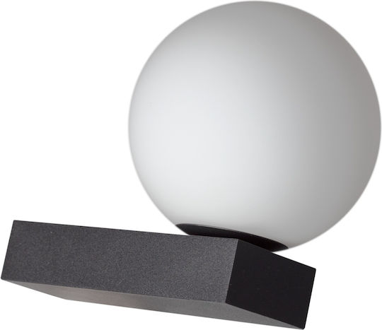 Avide ABWL-1XG9-OLB Lamp Wall Black 17.5cm
