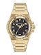 Versace Greca Reaction Herrenuhr 44mm Batterie mit Gold Metallarmband