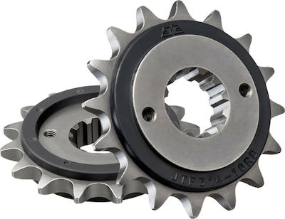 JT Sprockets Γρανάζι Μπροστά με Λάστιχο 16 Δοντιών για Honda Africa Twin XRV 750