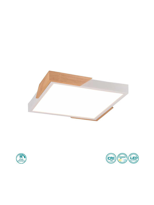 Trio Lighting Meta Таванно осветление 31.5бр Бяла с Вграден LED
