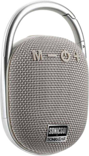 Sonic Gear Go 1 Bluetooth Speaker 5W with Radio and Battery Life up to 4 hours Gray