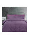 Das Home Quilt Queen 220x240cm 9582 Purple / Black