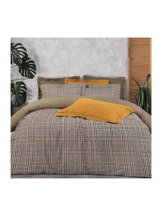 Das Home Πάπλωμα Μονό 160x240εκ. 9581 Ώχρα / Μπεζ / Κόκκινο 11 togs