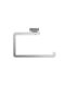 Kleine Wolke Meo Single Wall-Mounted Bathroom Ring ​23x6.3cm Inox Silver