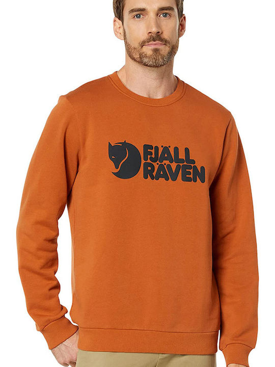 Fjallraven Logo Φούτερ Καφέ