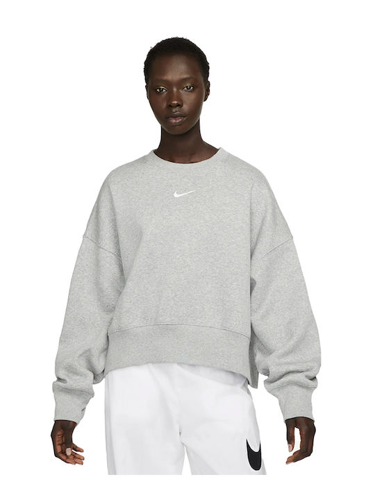 Nike Long Women's Sweatshirt Gray