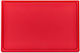 Wusthof Rectangular Plastic Chopping Board Red 38x25cm