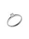 Filva Oro Single Stone from White Gold 14K