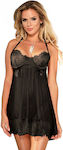 Subblime Babydoll with Bows Black D-220749