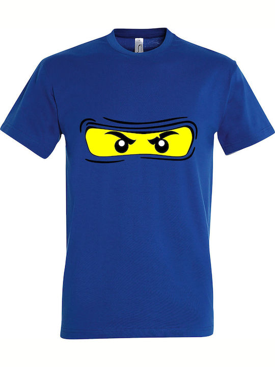 T-shirt Unisex " Ninjago Ninja Eyes ", Royal Blue