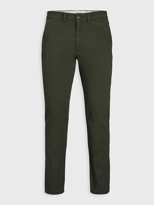 Jack & Jones Pantaloni pentru bărbați Elastice cu Croială Lejeră Colofoniu