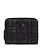 Quilt Small Women's Wallet Classic Black
