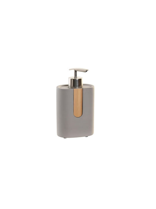 DKD Home Decor Dispenser Ceramic Gray