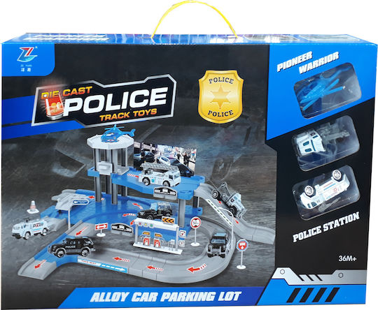 Kider Toys Police - Garage Police Track for 3+ Years