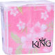 Party Napkins Pink 33x33cm. 60pcs