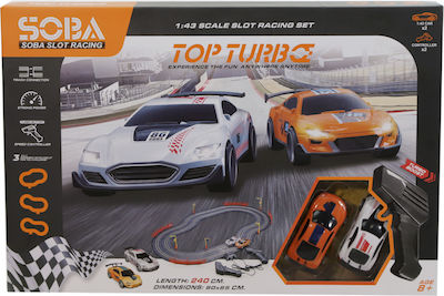 Kider Toys Soba Slot Racing Track 1:43 for 8++ Years