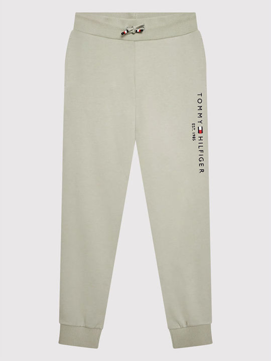 Tommy Hilfiger Kids Sweatpants Beige Essential