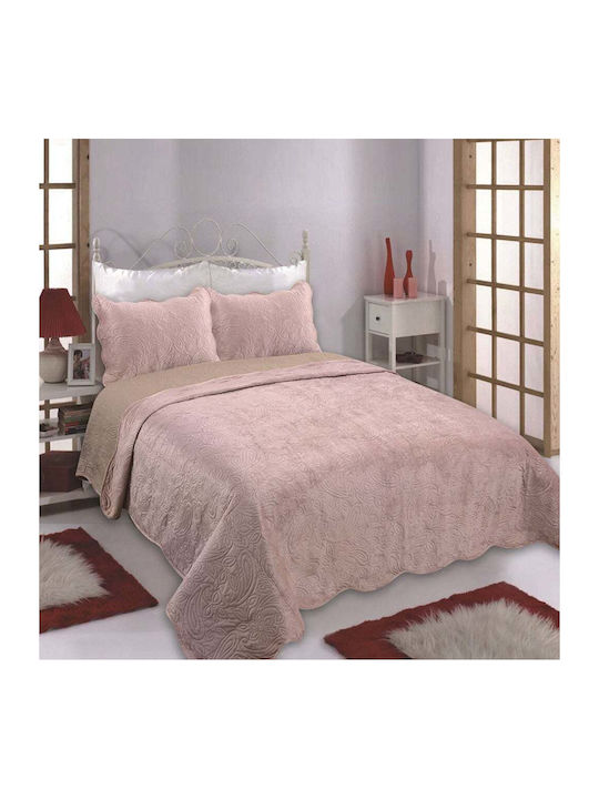 Silk Fashion NX2212 Σετ Κουβερλί Μονό Pink 160x...
