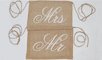 LINE WITH CORDONIA TYPE MR AND MRs 31cm x 22cm